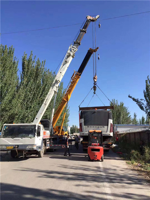 东平县港口集装箱搬运案例